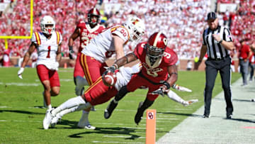 NORMAN, OK - OCTOBER 07: Wide receiver CeeDee Lamb