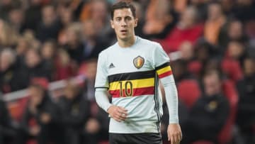 Eden Hazard of Belgiumduring the friendly match between Netherlands and Belgium at the Amsterdam Arena on November 09, 2016 in Amsterdam, The Netherlands(Photo by VI Images via Getty Images)