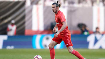 MADRID, SPAIN - APRIL 28: Gareth Bale of Real Madrid in action during the La Liga match between Rayo Vallecano de Madrid and Real Madrid CF at Campo de Futbol de Vallecas on April 28, 2019 in Madrid, Spain. (Photo by Quality Sport Images/Getty Images)