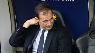 STADIO LUIGI FERRARIS, GENOVA, ITALY - 2017/03/19: Massimiliano Allegri, head coach of Juvenrtus FC, looks on before the Serie A football match between UC Sampdoria and Juventus FC. Juventus FC wins 1-0 over UC Sampdoria. (Photo by Marco Canoniero/LightRocket via Getty Images)