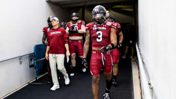 South Carolina football receiver Antwane "Juice" Wells was chosen as the top receiver in the SEC by USAToday. Mandatory Credit: Matt Pendleton-USA TODAY Sports