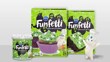 Pillsbury Funfetti Slime line, photo provided by Pillsbury