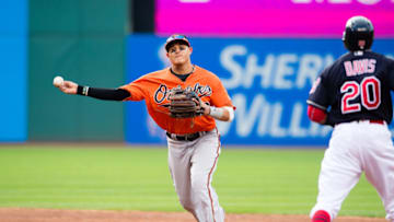 CLEVELAND, OH - MAY 28: Shortstop Manny Machado