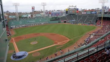 Jul 9, 2016; Boston, MA, USA; A general view of Fenway Park prior to a game between the Boston Red Sox and Tampa Bay Rays. Mandatory Credit: Bob DeChiara-USA TODAY Sports