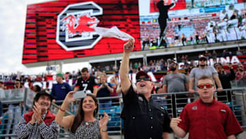 South Carolina football fans. [Corey Perrine/Florida Times-Union]
