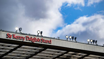 LIVERPOOL, ENGLAND - AUGUST 19: The Sir Kenny Dalglish stand during the Premier League match between Liverpool FC and AFC Bournemouth at Anfield on August 19, 2023 in Liverpool, England. (Photo by Visionhaus/Getty Images)