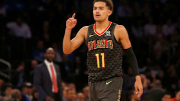 Trae Young #11 of the Atlanta Hawks (Photo by Jim McIsaac/Getty Images)
