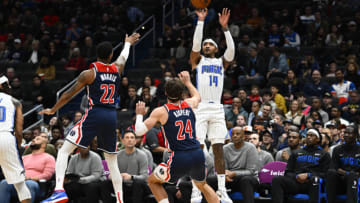 Gary Harris was the Orlando Magic's best sharpshooter last year. But the Magic did not get him nearly enough shots. Mandatory Credit: Brad Mills-USA TODAY Sports