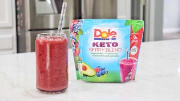 Dole Introduces New Boosted and Keto Smoothie Blends, photo provided by Dole