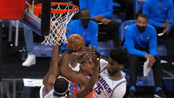 OKC Thunder. Mandatory Credit: Kelley L Cox-USA TODAY Sports