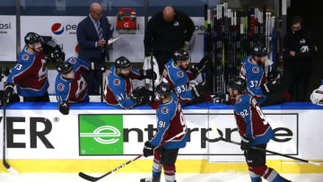 Nazem Kadri #91 of the Colorado Avalanche (Photo by Jeff Vinnick/Getty Images)