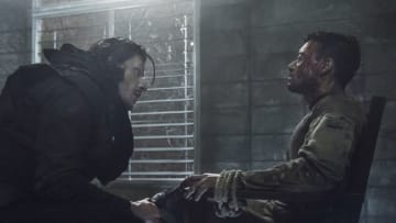 Alex Meraz as Carver, Glenn Stanton as Frost - The Walking Dead _ Season 11, Episode 6 - Photo Credit: Josh Stringer/AMC