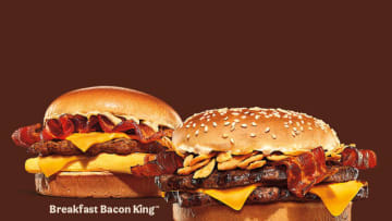 New Burger King bacon menu items, photo provided by Burger King