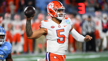 Former Clemson quarterback DJ Uiagalelei, now at Oregona State, had some harsh words for the South Carolina football rival. Mandatory Credit: Bob Donnan-USA TODAY Sports