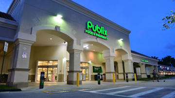MIRAMAR, FLORIDA - JULY 16: Customers wearing face masks enter a Publix supermarket on July 16, 2020 in Miramar, Florida. Some major U.S. corporations are requiring masks to be worn in their stores upon entering to control the spread of COVID-19. (Photo by Johnny Louis/Getty Images)