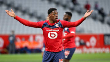 Jonathan David of Lille. (Photo by John Berry/Getty Images)