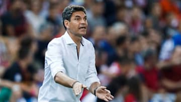 MADRID, SPAIN - AUGUST 21: Head coach Mauricio Pellegrino of Deportivo Alaves gives instructions during the La Liga match between Club Atletico de Madrid and Deportivo Alaves at Vicente Calderon stadium on August 21, 2016 in Madrid, Spain. (Photo by Gonzalo Arroyo Moreno/Getty Images)
