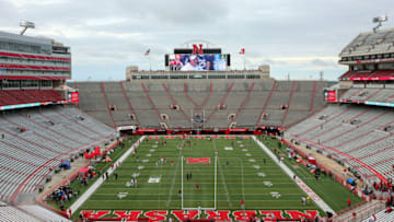 LINCOLN, NE - SEPTEMBER 28: The University of Nebraska Memorial Stadium before the game between the Ohio State Buckeyes and the Nebraska Cornhuskers on September 28, 2019, in Lincoln, NE. (Photo by Steve Nurenberg/Icon Sportswire via Getty Images)