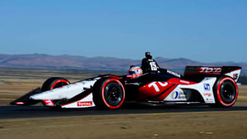 SONOMA, CA - SEPTEMBER 15: Graham Rahal driver of the #15 Rahal Letterman Lanigan Racing during qualifying for the Verizon IndyCar Series Sonoma Grand Prix at Sonoma Raceway on September 15, 2018 in Sonoma, California. (Photo by Robert Laberge/Getty Images)