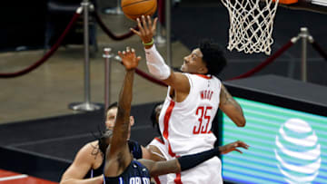 Christian Wood helped finish off the Orlando Magic as the Houston Rockets rolled to a win. Mandatory Credit: Michael Wyke/POOL PHOTOS-USA TODAY Sports