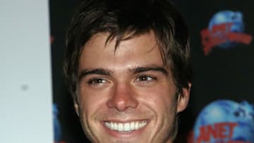 Actor Matthew Lawrence promotes his role in "The Comebacks" by donating the football jersey he wore in the film at Planet Hollywood Times Square on October 10, 2007 in New York City. (Photo by Duffy-Marie Arnoult/WireImage)
