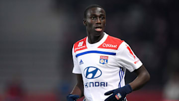 LILLE, FRANCE - DECEMBER 1: Ferland Mendy of Olympique Lyon during the French League 1 match between Lille v Olympique Lyon at the Stade Pierre Mauroy on December 1, 2018 in Lille France (Photo by Angelo Blankespoor/Soccrates/Getty Images)