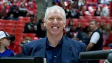 Jan 4, 2015; Salt Lake City, UT, USA; Bill Walton prior to the game between the Utah Utes and the UCLA Bruins at Jon M. Huntsman Center. Utah won 71-39. Mandatory Credit: Russ Isabella-USA TODAY Sports