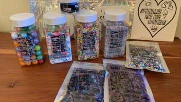 Fancy Sprinkles “Stuck At Home” sprinkles kit . Image by Kimberley Spinney