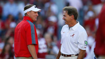 Auburn football running back Damari Alston believes Hugh Freeze will take over the recruiting mantle in the state of Alabama from Nick Saban (Photo by Kevin C. Cox/Getty Images)