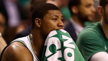 BOSTON, MA - MAY 25: Marcus Smart