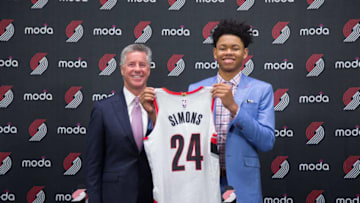 Portland Trail Blazers Anfernee Simons (Photo by Sam Forencich/NBAE via Getty Images)