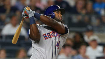 Houston Astros outfielder Yordan Alvarez (Photo by Rich Schultz/Getty Images)