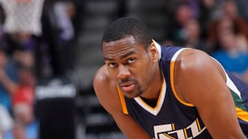 SACRAMENTO, CA - MARCH 29: Alec Burks (Photo by Rocky Widner/NBAE via Getty Images)
