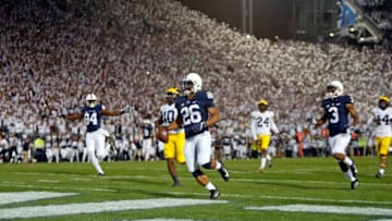 STATE COLLEGE, PA - OCTOBER 21: Saquon Barkley