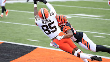Cleveland Browns David Njoku (Photo by Andy Lyons/Getty Images)