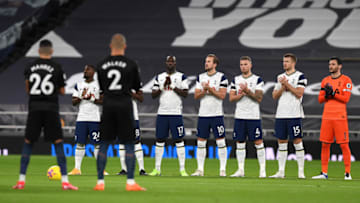 LONDON, ENGLAND - NOVEMBER 21: Tottenham Hotspur November 21, 2020 in London, England. (Photo by Tottenham Hotspur FC/Tottenham Hotspur FC via Getty Images)