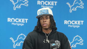 Jahmyr Gibbs, Detroit Lions. (Detroit Free Press)