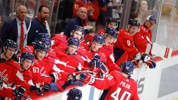 Garrett Pilon, Washington Capitals Mandatory Credit: Geoff Burke-USA TODAY Sports