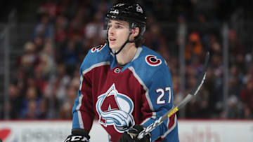 DENVER, COLORADO - DECEMBER 13: Ryan Graves #27 of the Colorado Avalanche skates against the New Jersey Devils at Pepsi Center on December 13, 2019 in Denver, Colorado. (Photo by Michael Martin/NHLI via Getty Images)