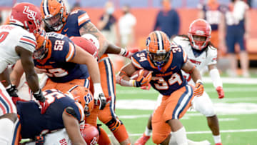 Syracuse football (Mandatory Credit: Dennis Nett/Pool Photo-USA TODAY Sports)