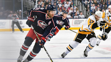 COLUMBUS, OH - APRIL 16: Boone Jenner