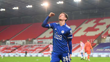 Dennis Praet of Leicester City (Photo by Michael Regan/Getty Images)