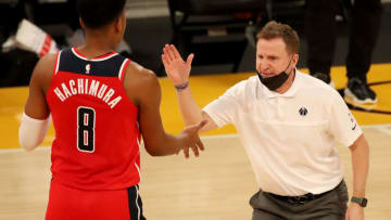 Head coach Scott Brooks of the Washington Wizards (Photo by Katelyn Mulcahy/Getty Images)