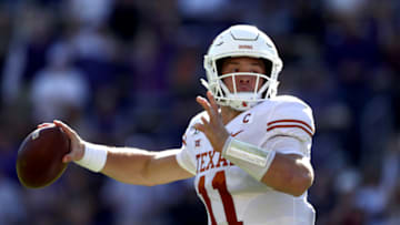 Sam Ehlinger, Texas Football (Photo by Ronald Martinez/Getty Images)