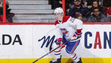 OTTAWA, ON - JANUARY 11: Cale Fleury #20 of the Montreal Canadiens. (Photo by Jana Chytilova/Freestyle Photography/Getty Images)