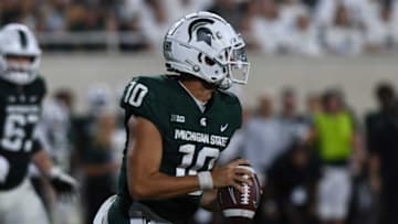On3's Jesse Simonton believes Hugh Freeze's current Auburn football transfer portal QB targets are better than the incumbents Mandatory Credit: Lansing State Journal