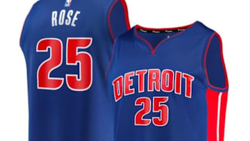 Detroit Pistons' jersey