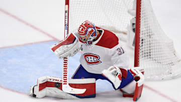 Jul 7, 2021; Tampa, Florida, USA; Montreal Canadiens Carey Price. Mandatory Credit: Douglas DeFelice-USA TODAY Sports
