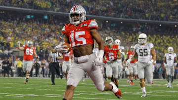 Ohio State Buckeyes running back Ezekiel Elliott. (Paul Moseley/Fort Worth Star-Telegram/TNS via Getty Images)