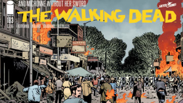The Walking Dead issue 183 cover - Image Comics and Skybound